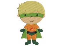 Stickdatei - Kleiner Superheld 2